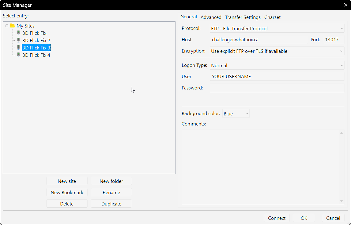 Site Manager for Blockbuster Movies N-Z