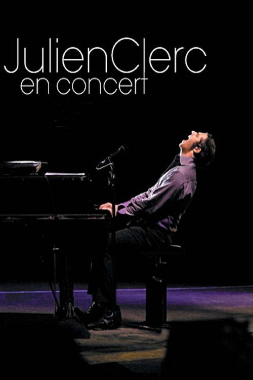 Julien Clerc En Concert poster