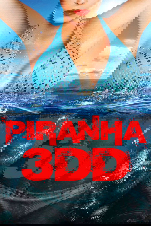 Piranha 3DD poster