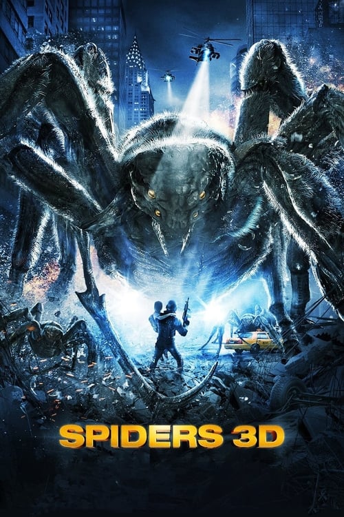 Spiders 3D poster